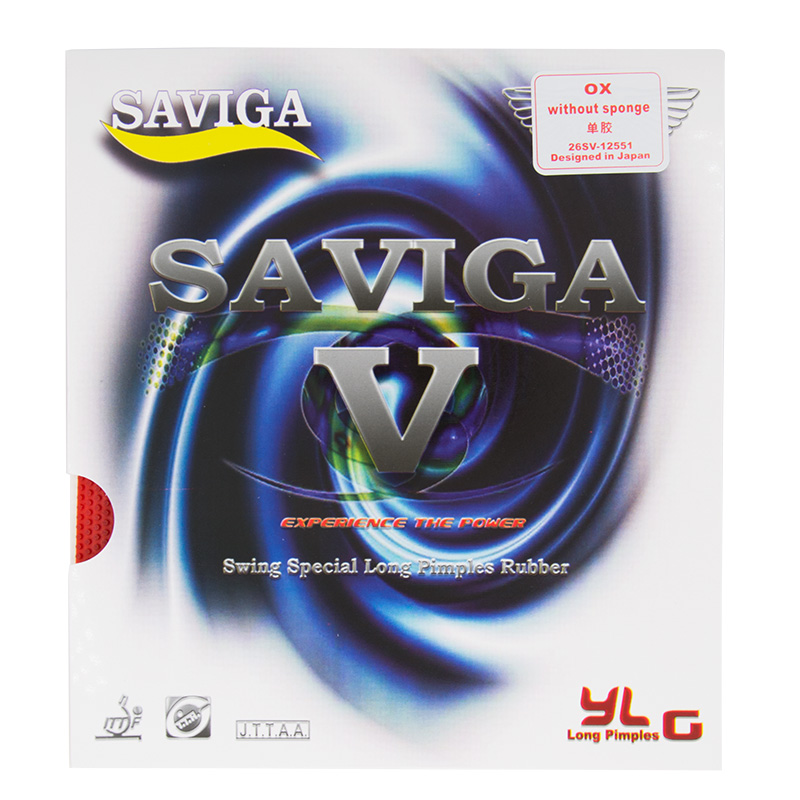 Savika sevika SAVIGA V long glue sheet rubber jacket rubber large-dimensional table tennis racket anti-gum rubber