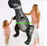 Большой надувной реалистичный пластиковый мультяшный динозавр, тираннозавр Рекс, юрский период, имитационное моделирование для детей