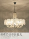 French-Style Sebasn Cox Master Bedroom Designer Creative Mid-Century Style Dining Room Hall Main Light Pearl Chandelier