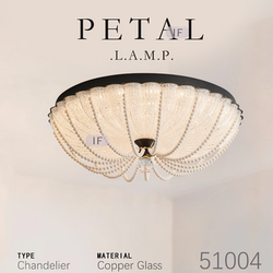 French Bablon Bedroom Designer Style Pumpkin Light Luxury Modern Master Bedroom Lamp Creative Atmosphere Crystal Ceiling Lamp