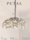French-Style Lina Ghotmeh Bedroom Designer Light Luxury Crystal Dining Room Living Room Chandelier High-End Creative Lamp