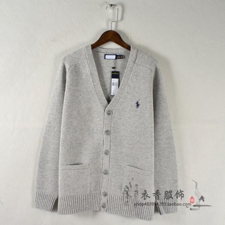 Châu âu và Hoa Kỳ lớn 85% len 15% áo len cashmere áo khoác dày cardigan XL nam quần áo