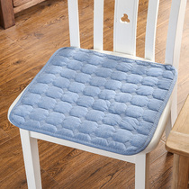 Cotton chair cushion fabric square cushion simple chair cushion office Four Seasons non-slip table chair cushion