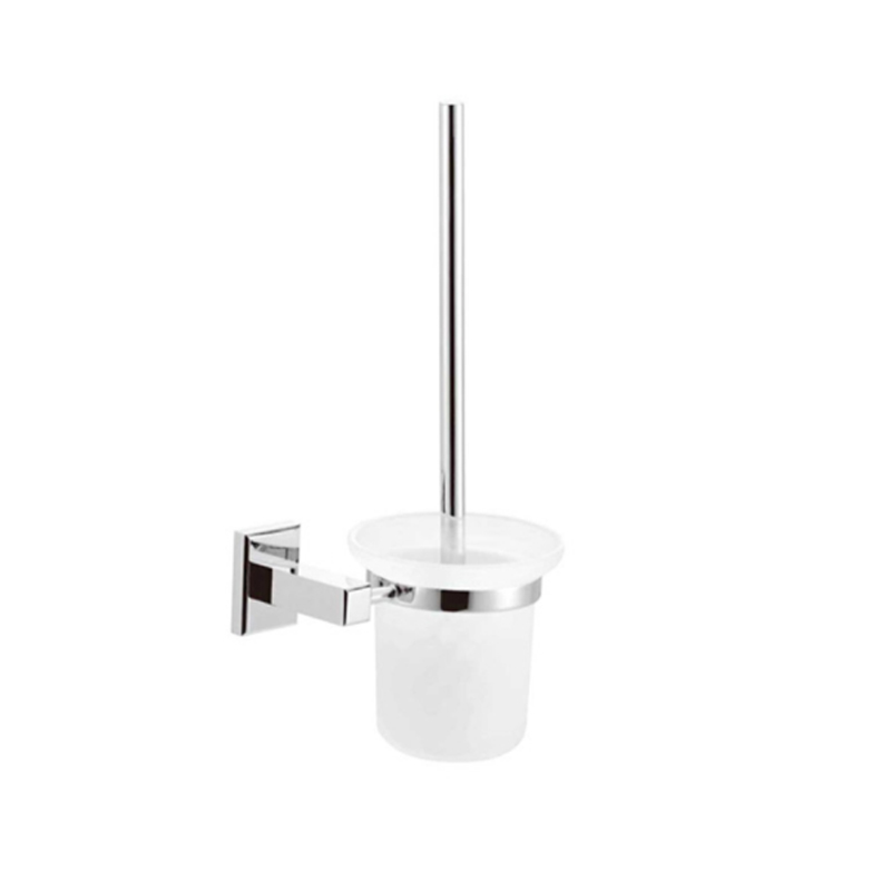 American toilet brush rack with base suit no dead angle soft hair long handle home dressing room wall-mounted 0486