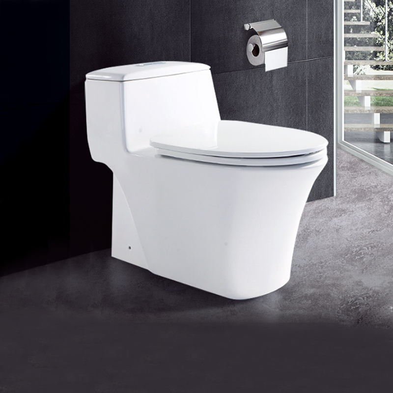 American Common Flush Toilet Muted Toilet Home Makeup Room Sitting Toilet Adult Siphon Style 2009 2000