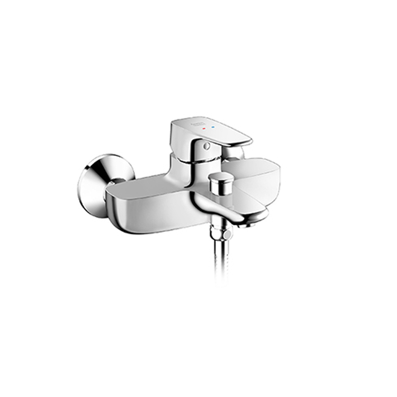 American standard bathroom wall-mounted bathtub faucet simple shower sprinkler set cold and hot water faucet 1711
