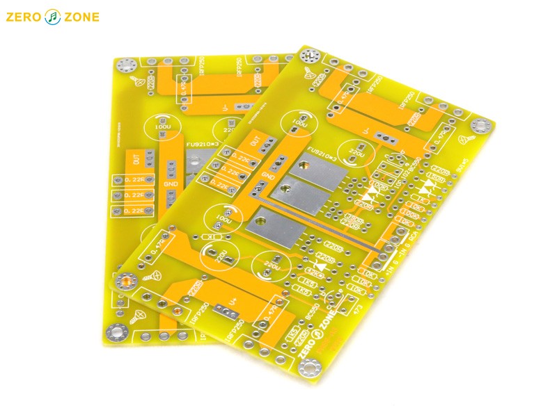 Jello-PASS A3 single-ended Class A power amplifier air board PCB (2 boards)