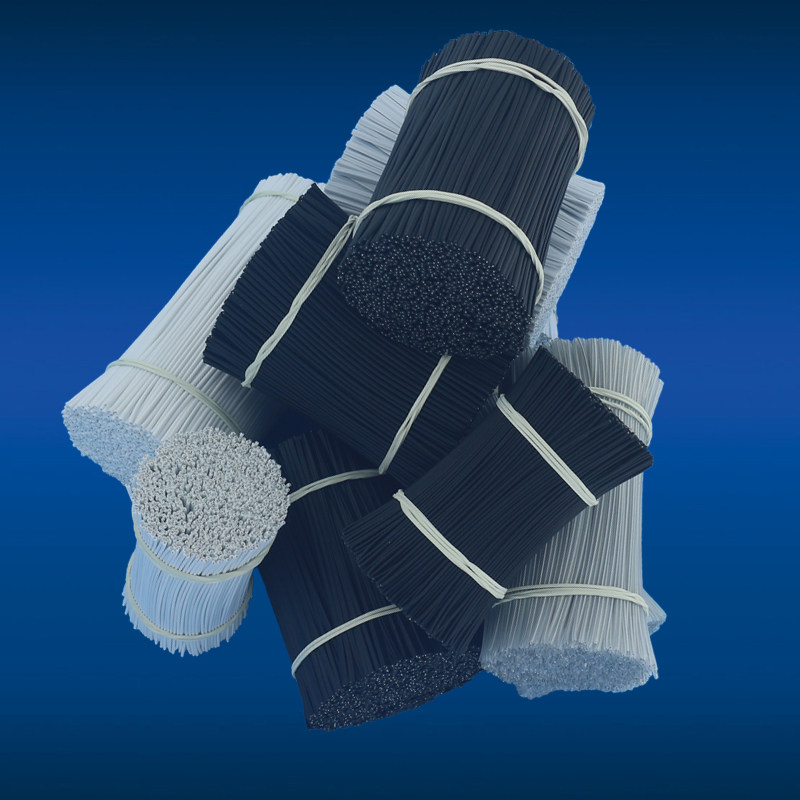 Environmentally friendly plastic-packed flower art iron wire tie line garden flower seedling tie power data cable bundled belt rope