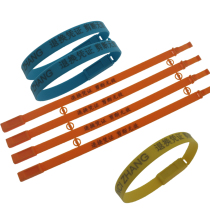 Tie-tie plastic seal disposable shoe bag jewelry gift box anti-transfer package voucher blocking 210