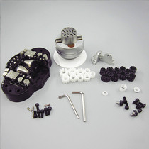 New small universal stone seat gold silver and copper made with gems inlaid universal ring seat jewelry tools