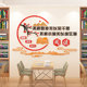 Picture Book Library Inspirational Slogans Class Culture Book Corner