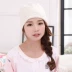 Bốn mùa có sẵn màu bông đống tháng mũ của bà bầu khăn trùm đầu thời trang mẹ gió thời trang giản dị mũ ấm tháng - Mũ thai sản / Vớ / Giày dép đi trong nhà Mũ thai sản / Vớ / Giày