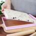 Baking nougat khuôn đặt người mới tự làm bông tuyết giòn không dính món ăn cây ngưu bàng cắt dụng cụ nhựa - Tự làm khuôn nướng khuon banh khot Tự làm khuôn nướng
