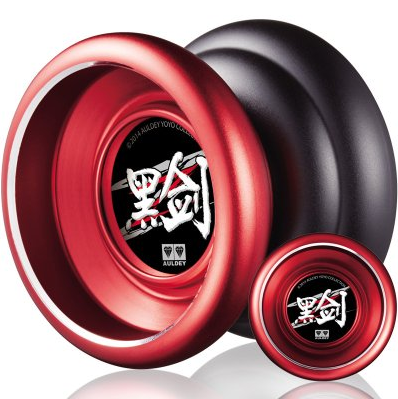 Genuine Black Sword Yo-yo Firepower Teen King 5's Ice Flame Ice Ice Thrill Metal with Fried Balls Yo-yo Toys