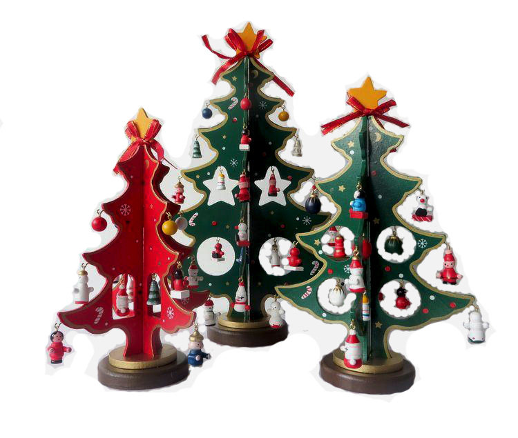 Ben Deer Christmas Ornaments Little Christmas Tree Christmas Ornaments Little Wooden Tree Christmas Children's Toys