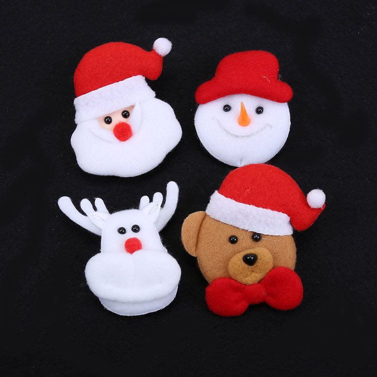 christmas brooches glitter brooches christmas decorations badges christmas kids toys christmas badges