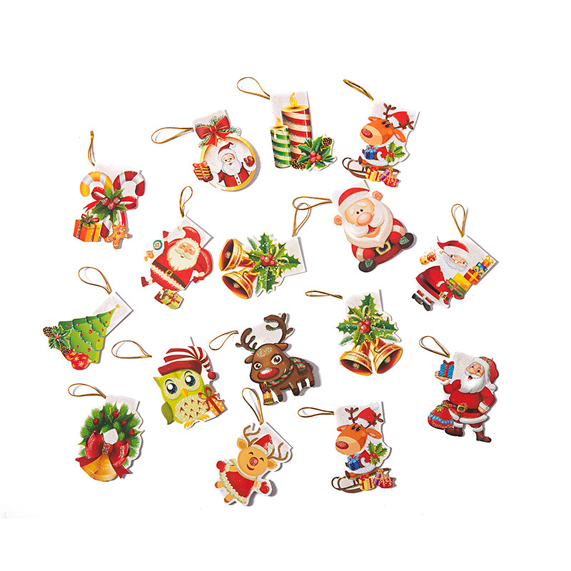 Running Deer Christmas Decorations Christmas Tree Pendant Hsu May Kaye Christmas Cards Christmas Supplies 0 3