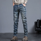 Летние тонкие джинсы, штаны для отдыха, свободный прямой крой