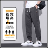 Демисезонные штаны, утепленные спортивные джинсы с начесом, 2024 года, свободный крой