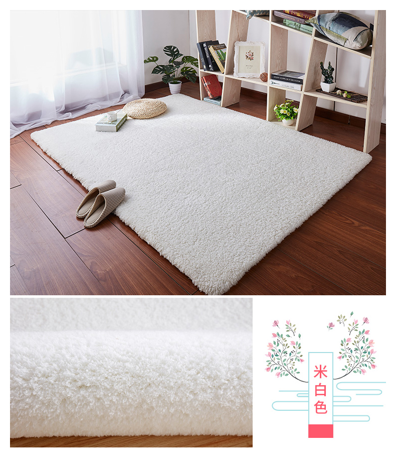Mùa đông len nhung thảm phòng khách bàn cà phê đệm phòng trang trí hình ảnh mạng lưới mat đỏ phòng ngủ đầy đủ giường ngủ chăn thảm chơi cho bé
