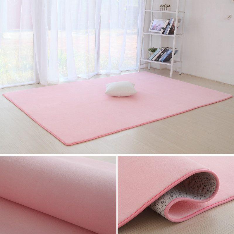 ins short hair carpets bedroom full of cute mesh red room bedside blanket living room tea table tatami custom size