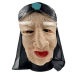 Halloween Meng Po Mask Meng Po soup stall old lady Douyin Internet celebrity old lady witch mask performance