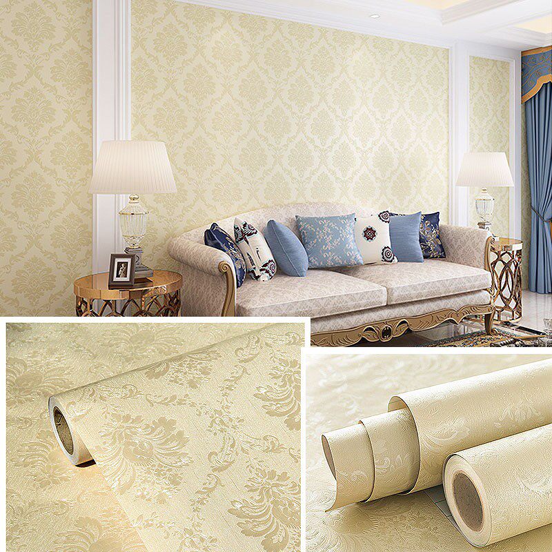 Wallpaper self-adhesive bedroom cozy decorated living room wall sticker waterproof and damp 3d Background wall wallpaper PVC Dormitory Sticker