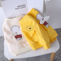 Childrens spring and autumn sweatshirt 2022 new autumn dress Long sleeves foreign air girl jacket boy baby cute cartoon blouse