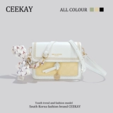 Ceekay, небольшая дизайнерская кремовая небольшая сумка, маленькая сумка через плечо