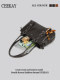 Ceekay Original Retro Niche Tote Bag for Women, Large Capacity Commuter Shoulder Handbag, High-End Underarm Bag