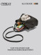 Ceekay Original Design Niche Women's Tote Bag 2026 New Plush Pendant Simple Versatile Handbag for Commuting