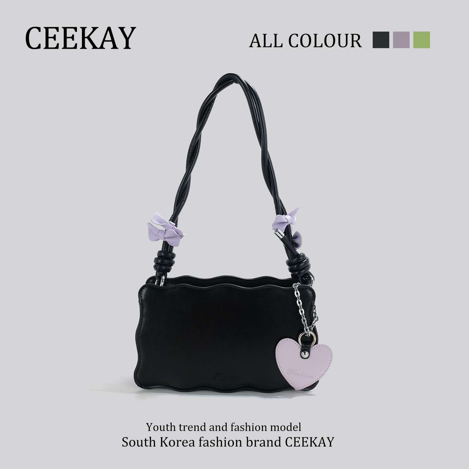 Ceekay, genuine small underarm bag, design shoulder bag, high-end