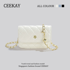 Сумка ceekay正品黑色小金球链条包高级感小包包女包今年流行迷你斜挎包