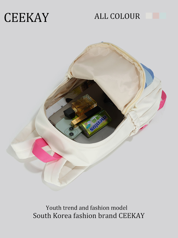 Ceekay Junior High School Students, High School Students, College Students Schoolbags, Women's 2025 New Computer Backpacks, Large-Capacity Mountaineering Backpacks