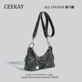 Ceekay, летняя джинсовая сумка подмышку, сумка через плечо, премиум класс