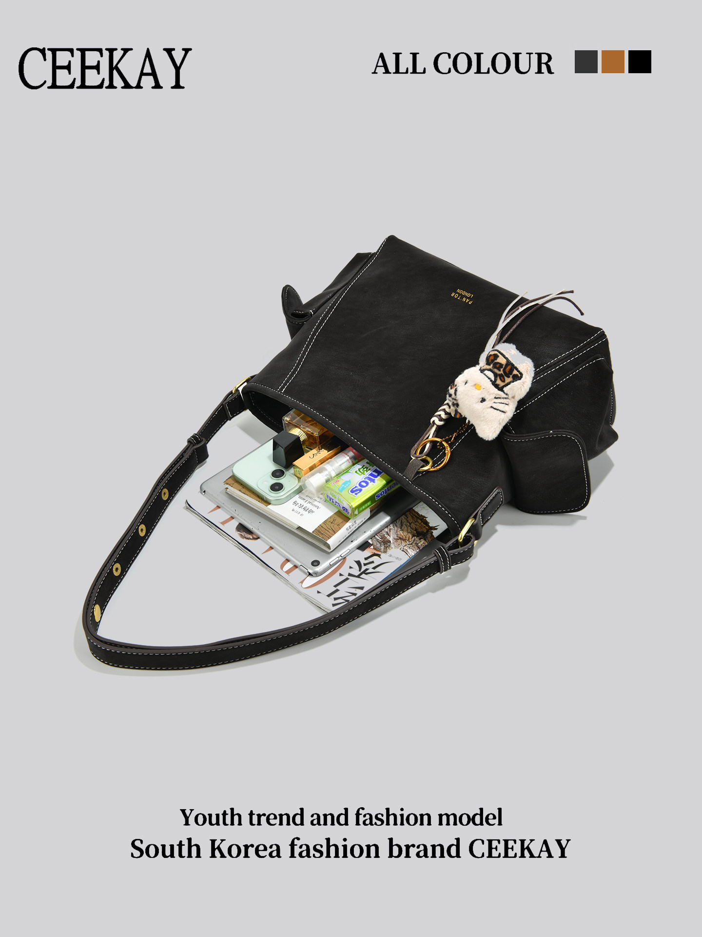 Ceekay Original Design High-End Tote Bag for Women 2025 New Niche Versatile Large-Capacity Commuter Underarm Bag