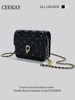 Ceekay Genuine High-End Mini Chain Bag Niche Design Small Bag for Women 2025 New Versatile Crossbody Bag