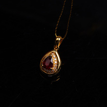 FS Jewelry 18K Ruby Pendant
