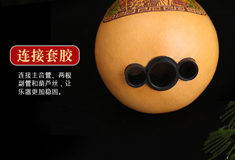 Golden Peacock Cucurbit C C Down B National instrument Natural Zizhu Người mới bắt đầu Học sinh trẻ em Người lớn đàn nguyệt