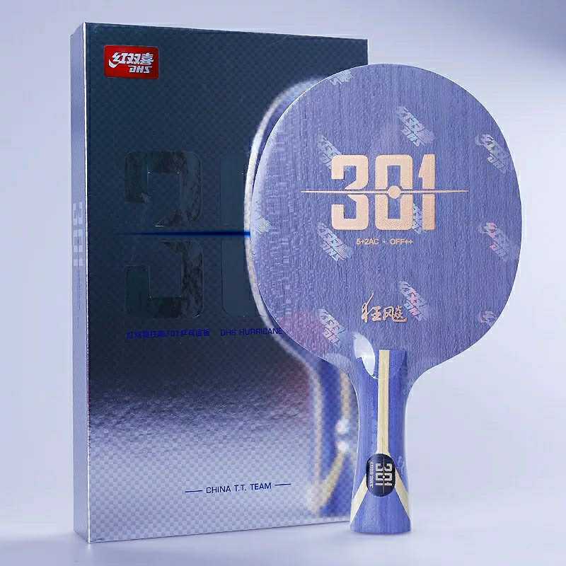 (Kirky) Red Double Ecstasy H301 301X mania 301T carbon table tennis bottom plate racket 7 floors Fang carbon