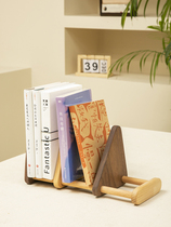 Home Woody Solid Wood Countertop Book Stand Creative Book Desktop Creative Bookшельфа Swing