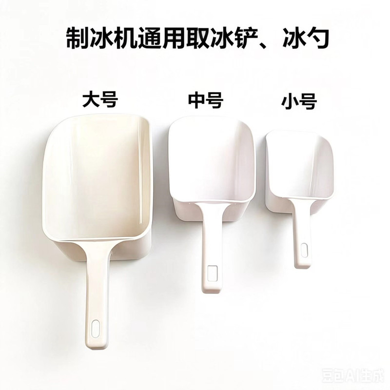Ice Shovel Ice Machine Universal Ice Spoon Plastic Ice Shovel Ice Machine Accessories Milk Tea Shop Special Ice Machine Ice Spoon