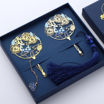 (Accompanying all the way) Classical Chinese style metal bookmarks Creative students use gifts to customize ancient style gifts