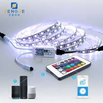 Mini LED light strip controller Mobile phone remote control RGBW light strip color light bar WIFI control intelligent language support