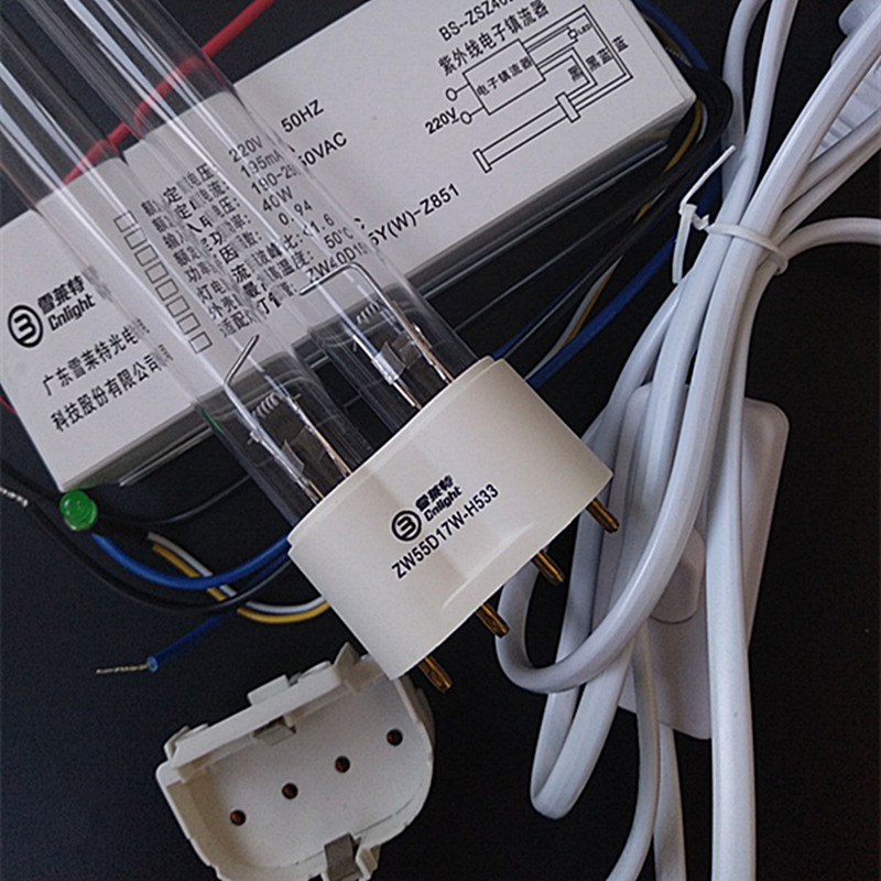 雪莱特55W 紫外线杀菌灯管 医院病房手术室消毒灯管ZW55D17W-H533