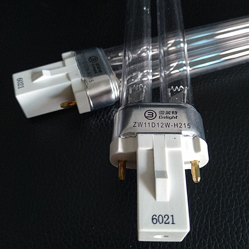 水族鱼缸专用11W雪莱特紫外线消毒灯管 ZW11D12W-H215 UVC