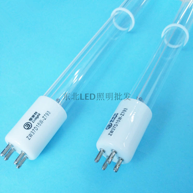 雪莱特紫外线杀菌灯管ZW37D15W-Z793泳池 鱼塘 污水杀菌灯管37W