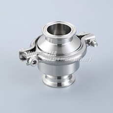 Обратный клапан 正宗不锈钢sus304材质卫生级食品级快装止回阀卡箍式止逆阀单向阀
