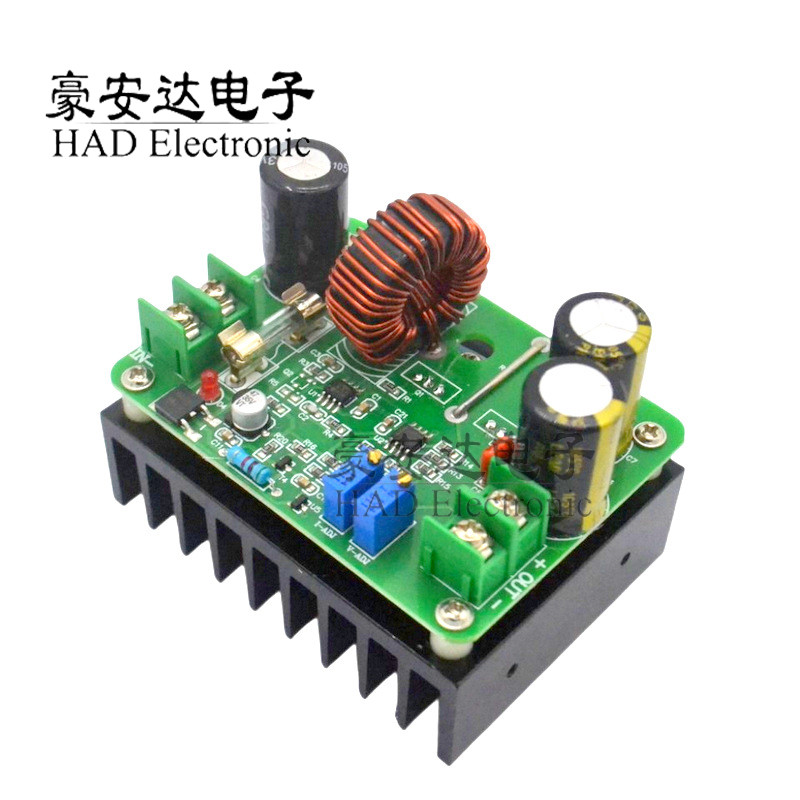 600W DC-DC升压模块 太阳能 笔记型电脑电源10-60V升12-80V大功率C6A1