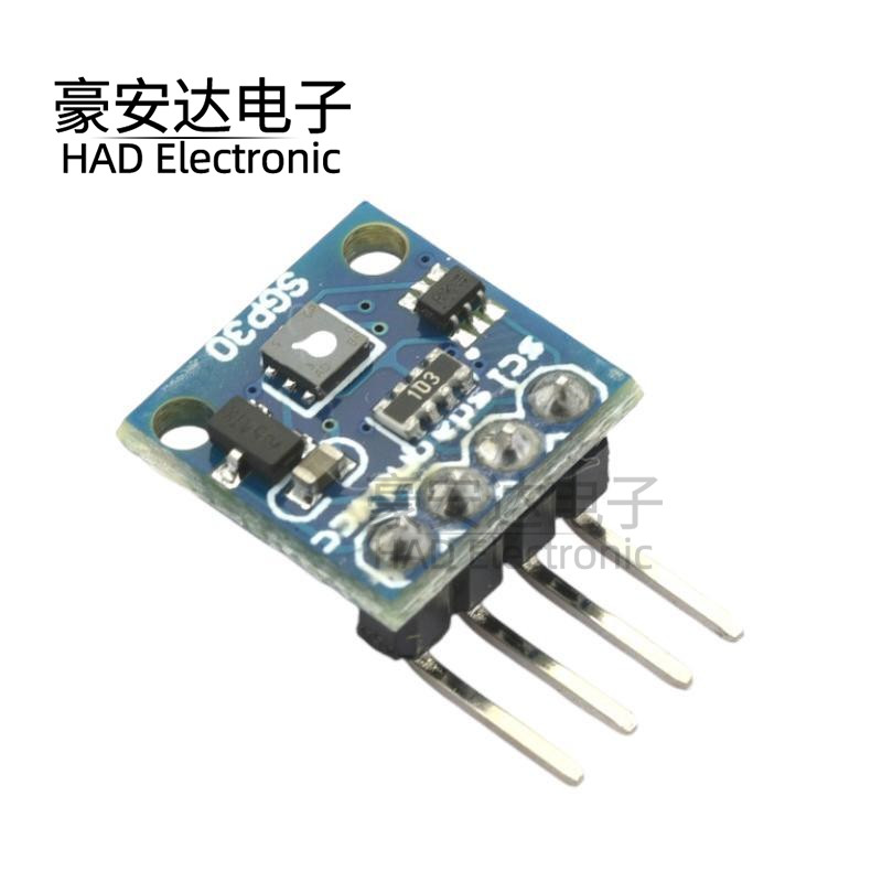 SGP30 气体传感器模块 TVOC/eCO2 空气质量 甲醛 二氧化碳测量